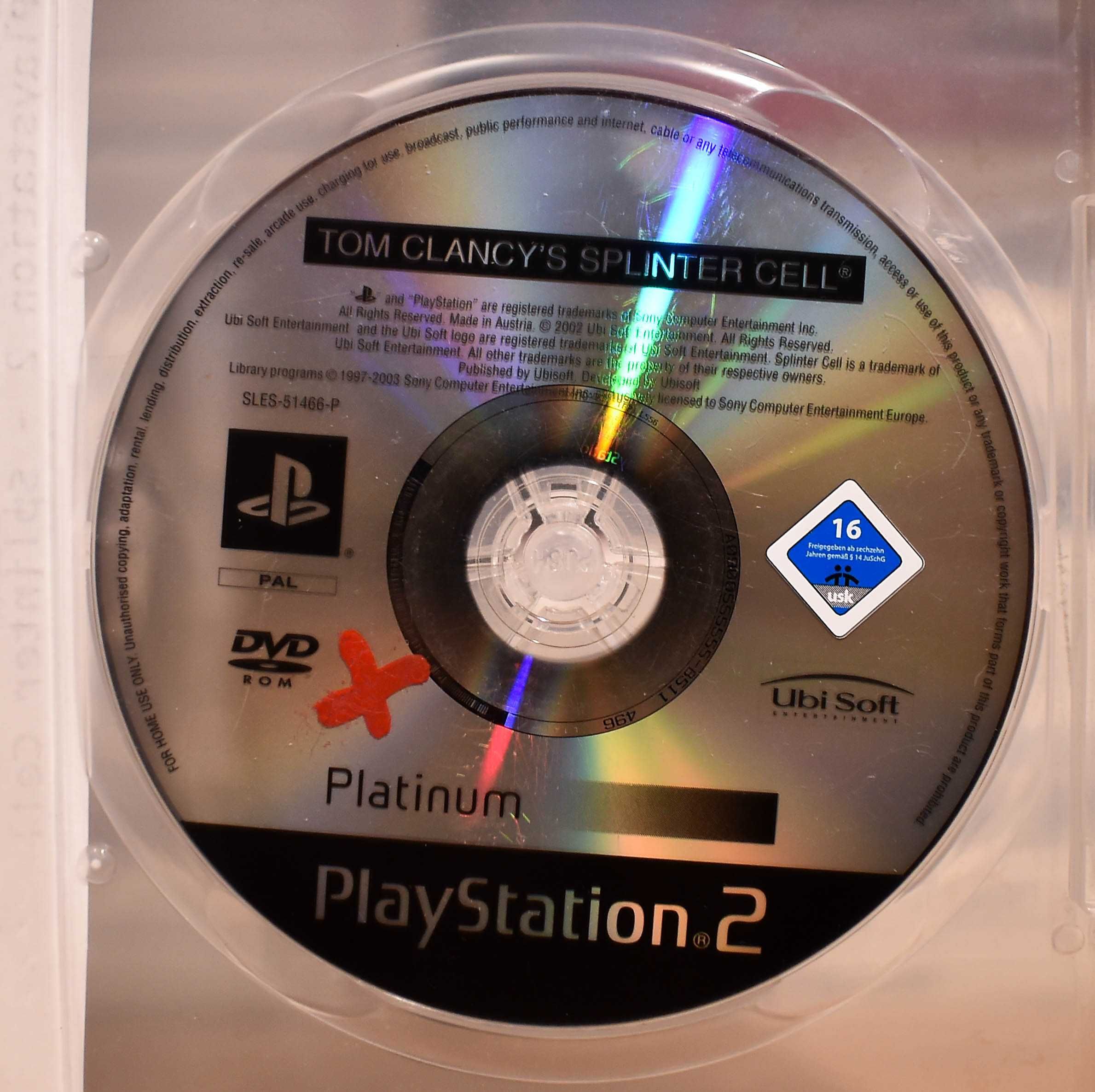 Ps2 # (PZ) Tom Clancy's Splinter Cell