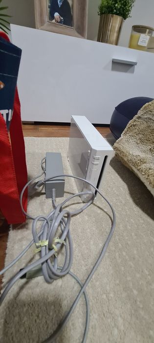 Consola wii com vários acessórios