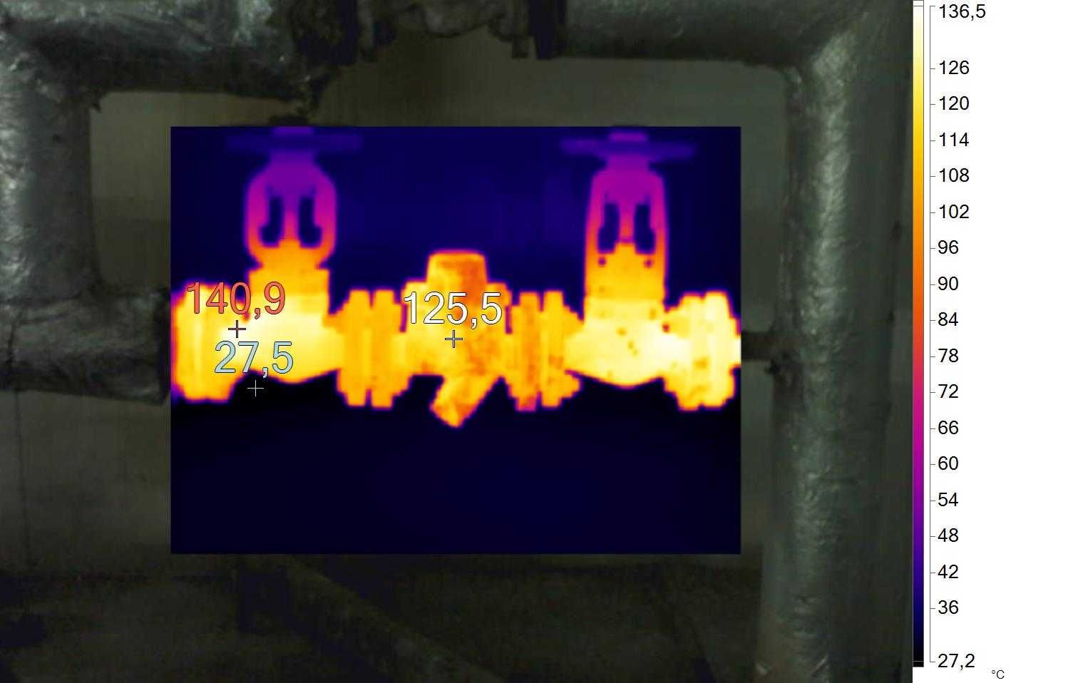 Termowizja inspekcja kamerą termowizyjną pomiary termowizyjne audyt