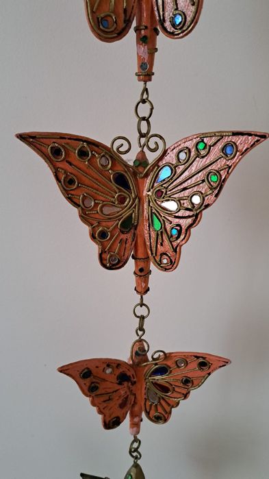 Peça decorativa de borboletas