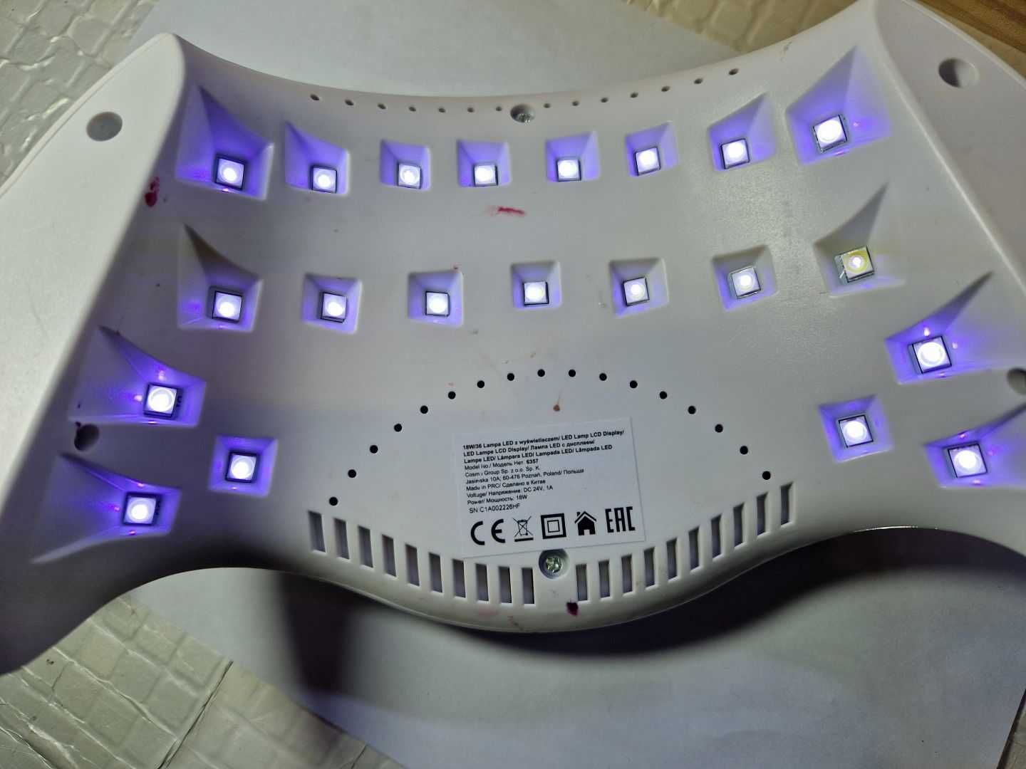 NEONAIL LED Lampa 18W/36