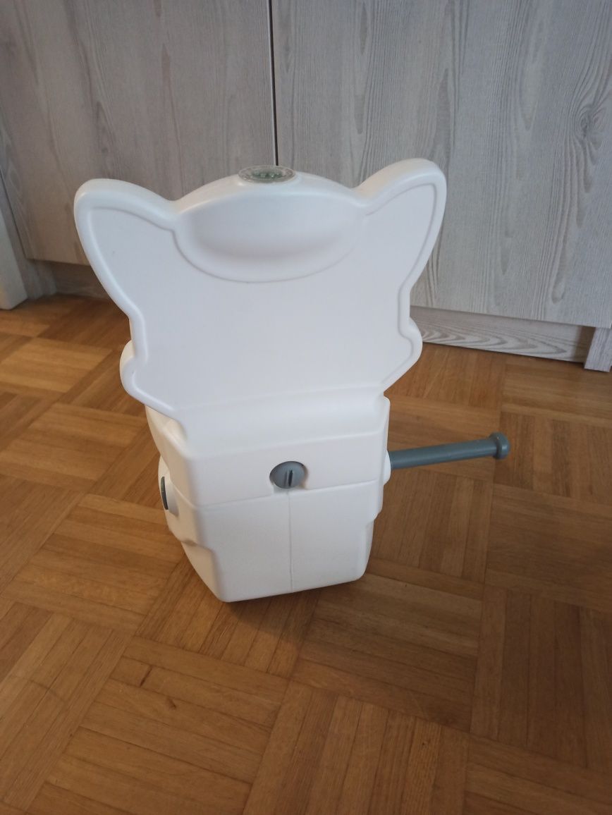 Nocnik kotek odgłosy spłukiwania