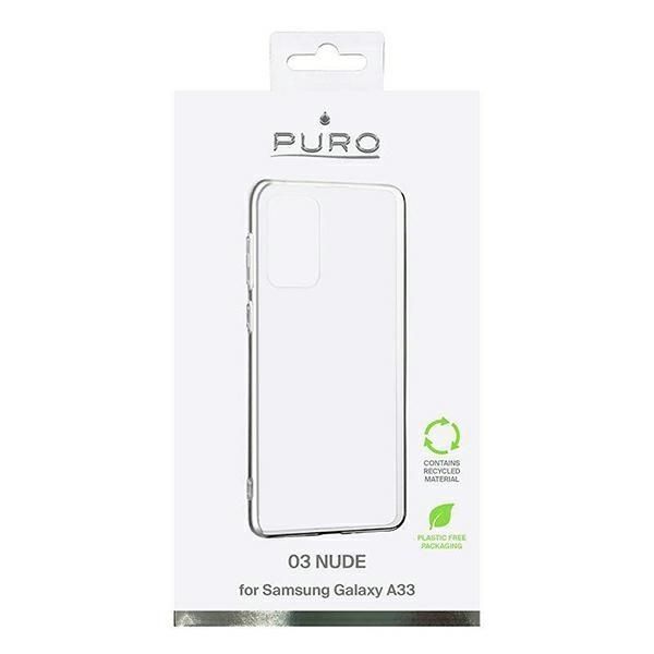 Etui Puro Nude 0.3 Samsung A33 5G A336 Przeźroczyste