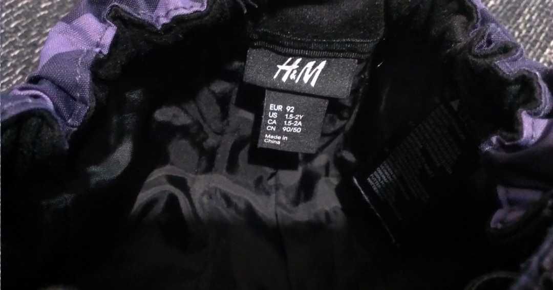 р.92 H&M непромокаемый комбинезон куртка и штаны дождевик