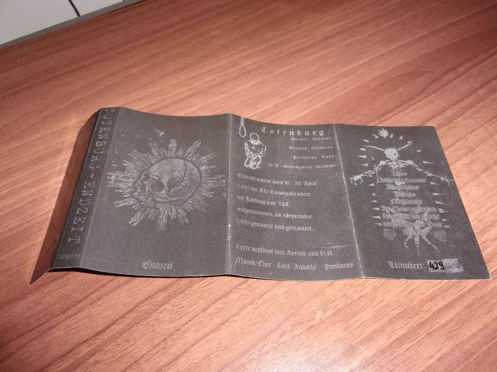 Totenburg – Endzeit MC black metal