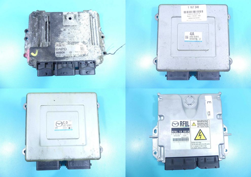 ЕБУ ECU блок керування двигуна Mazda 2 3 323 5 6 CX-5 Cx-7 Mpv Premacy