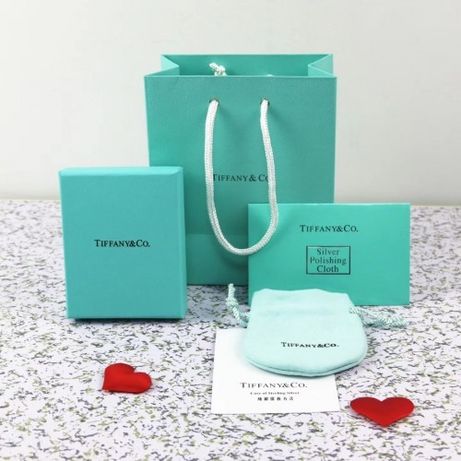Упаковка Tiffany пакет коробочка мешочек салфетка Тиффани тіфані