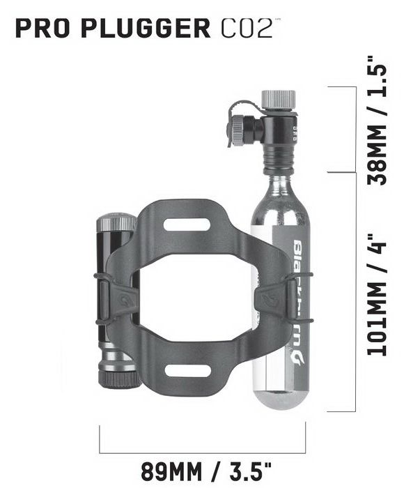 BLACKBURN PRO Plugger do Opon + Pompka CO2