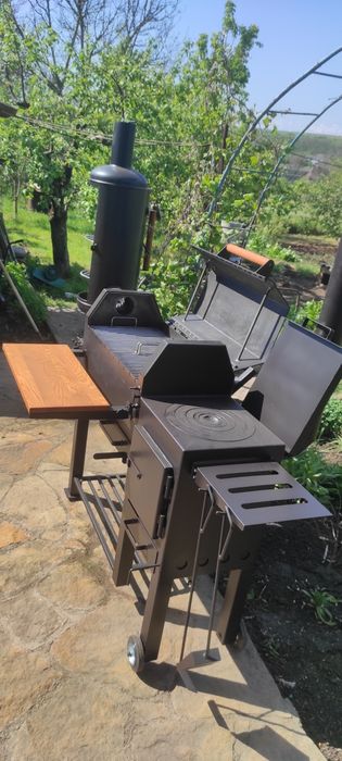 Мангал 5мм! Мангал, коптильня, пічка + Подарунок