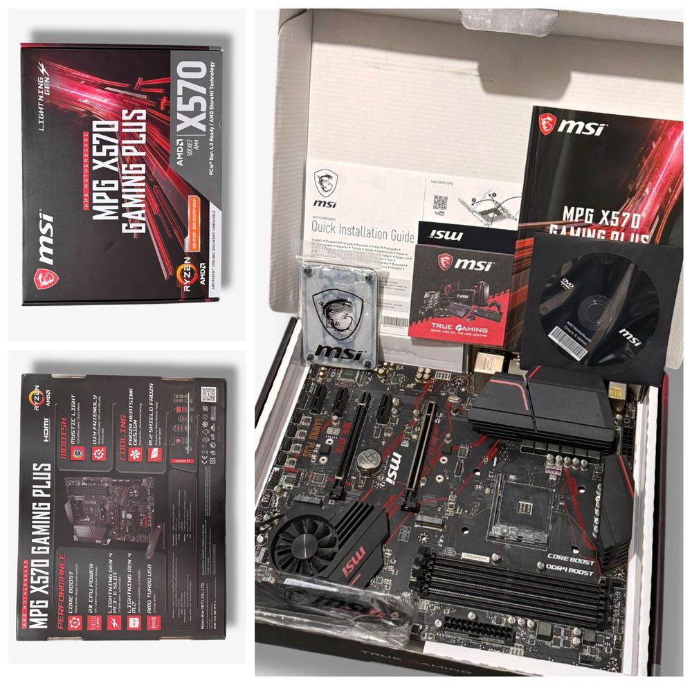 Componentes PC Gaming/Trabalho – Ryzen 7 + RAM 32GB + Motherboard MSI