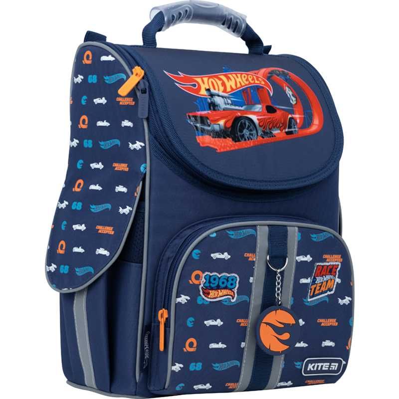 Рюкзак школьный каркасный Kite Education Hot Wheels HW22-501S