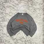 Szara bluza Nike Athletic Crewneck Sweatshirt Vintage Retro Y2K