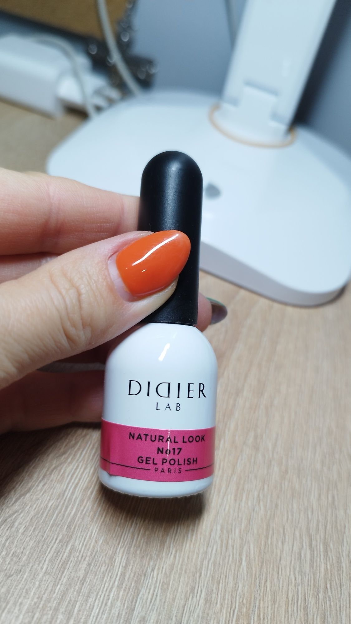 Lakier hybrydowy didier lab natural look 17 nowy 10 ml