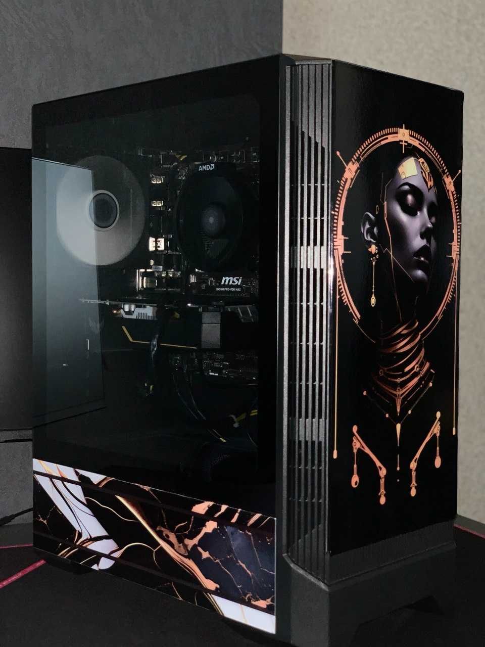 Пк игровой,Ryzen 5 3600,видеокарта GTX1650super 4gb,oзу16 gb,ssd 250gb