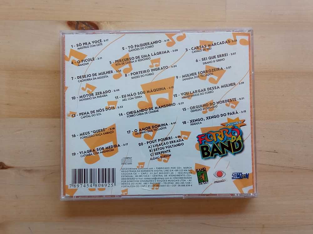 CD Forró Da Band - Vol. 4