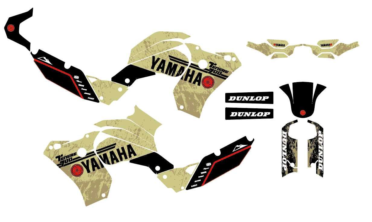 Kit Autocolantes Yamaha Tenere 700