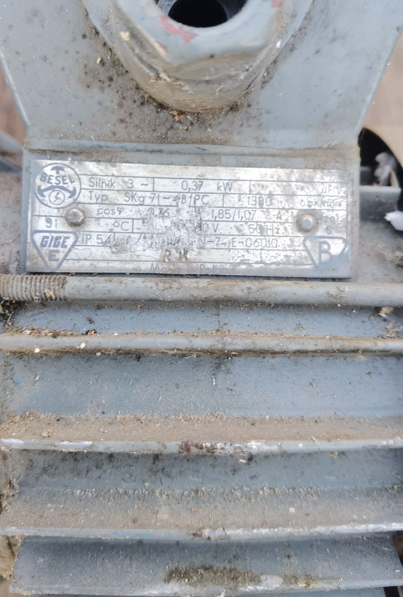 Pompa wody z silnikiem 0.37kw