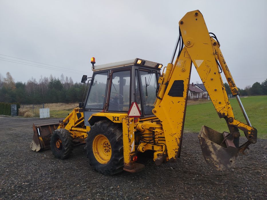 Koparko ładowarka JCB 3 cx 4x4 krokodyl teleskop