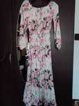 Letnia sukienka maxi w kwiaty