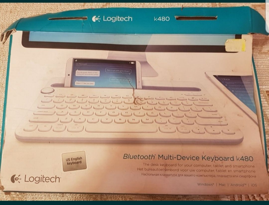 Klawiatura Logitech K480, Bluetooth BT.