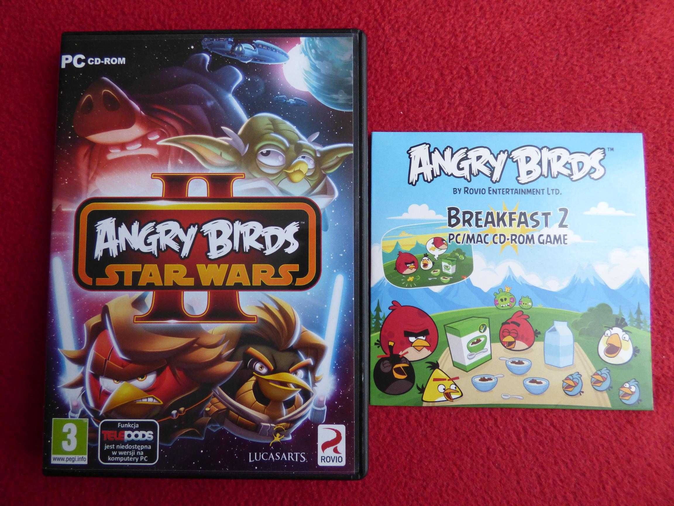 Gra PC - Angry Birds Star Wars II + Angry Birds Breakfast 2