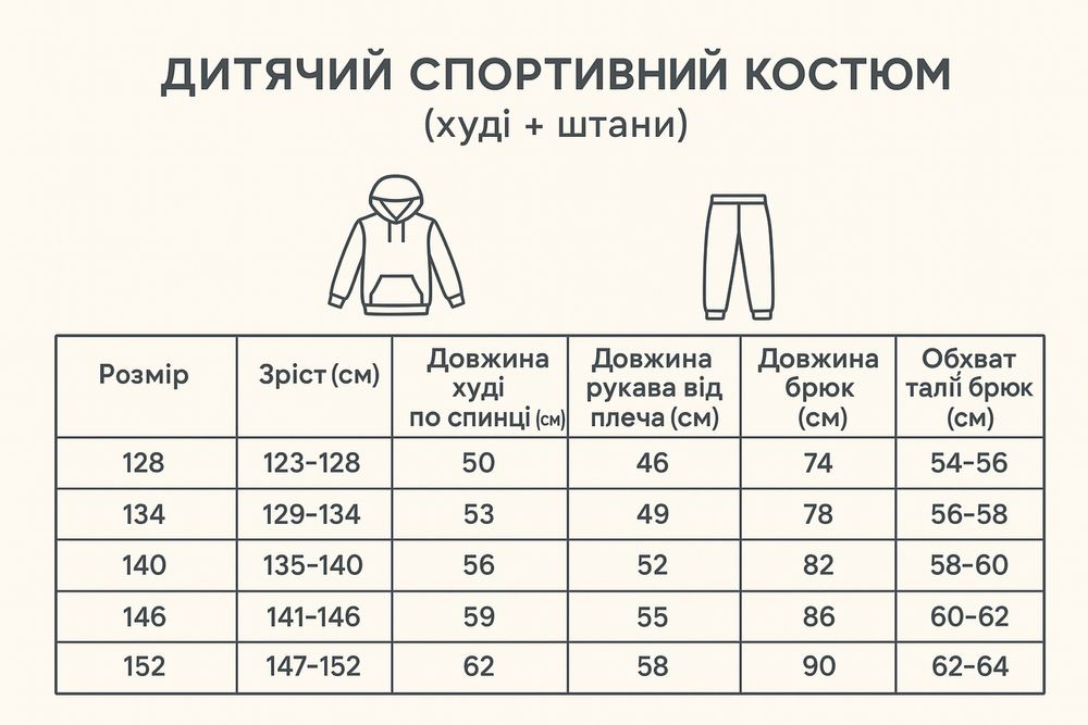 Костюм спортивный детский, дитячий костюм спортивний