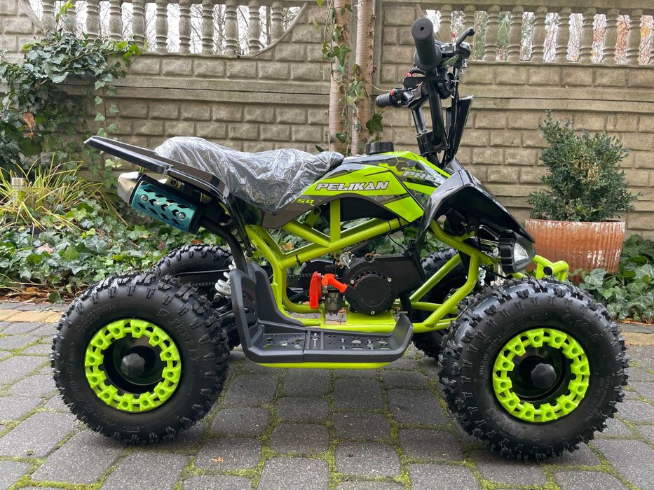 MINI QUAD 50 | Pelikan Predator | Regulacja prędkości | Raty Dostawa