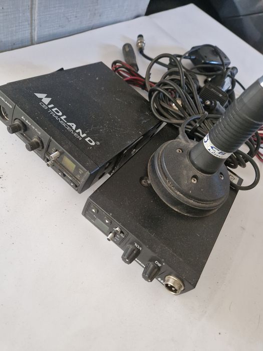 Cb radio dwie sztuki z anteną