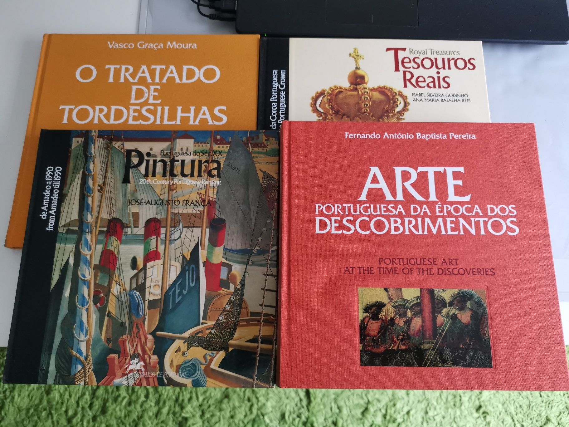 Livros CTT, com selos