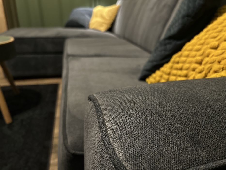 Sofa, narożnik, kanapa, wypoczynek z funkcją spania (jak nowy)