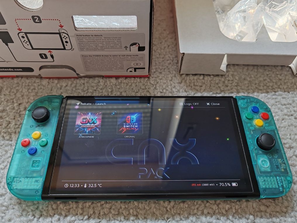 Consola Nintendo Switch OLED (Desbloqueada)
