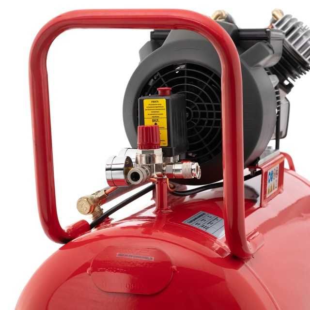 Компрессор 100 л, 3 кВт, 220 В, 8 атм, 420 л/мин. INTERTOOL PT-0008.