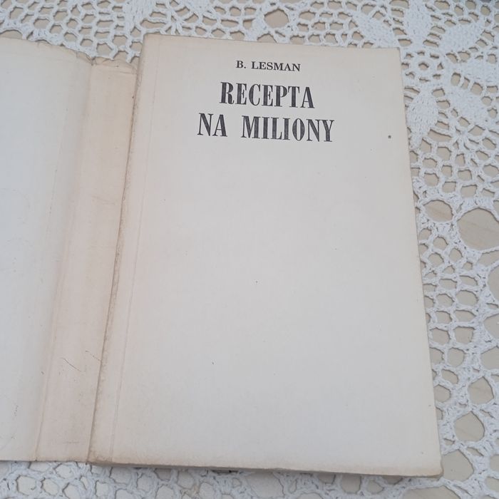 Recepta na miliony B. Lesman 1967