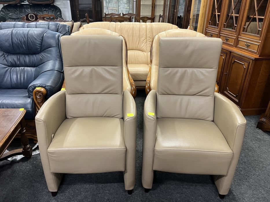 Fotele skórzane/Cena za sztukę/Raty