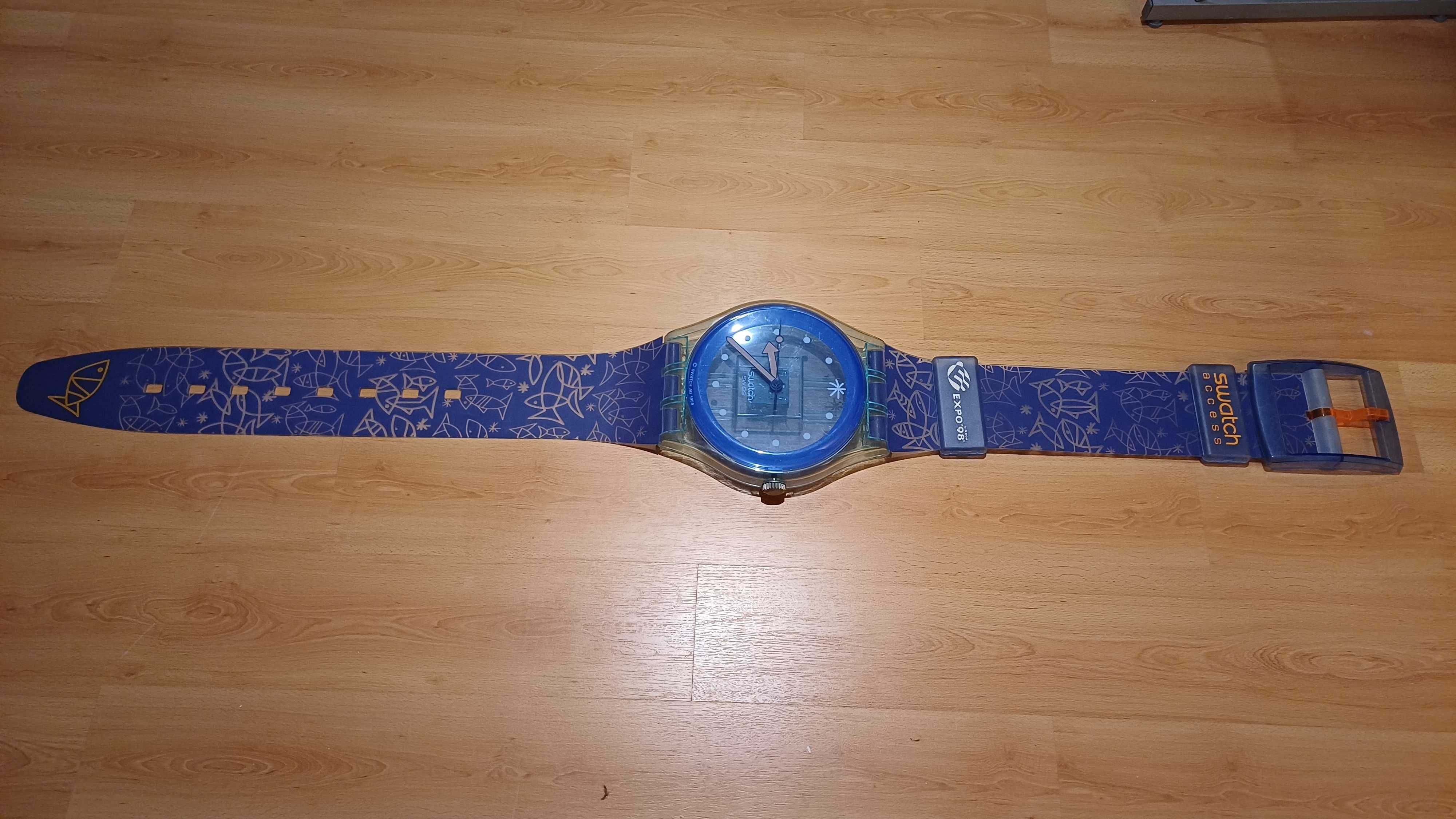 Relógio de parede Swatch - Edição limitada Expo 98