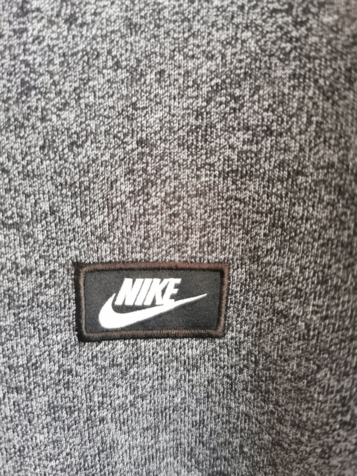 Ciemnoszara męska rozpinana bluza z kapturem Nike 2XL