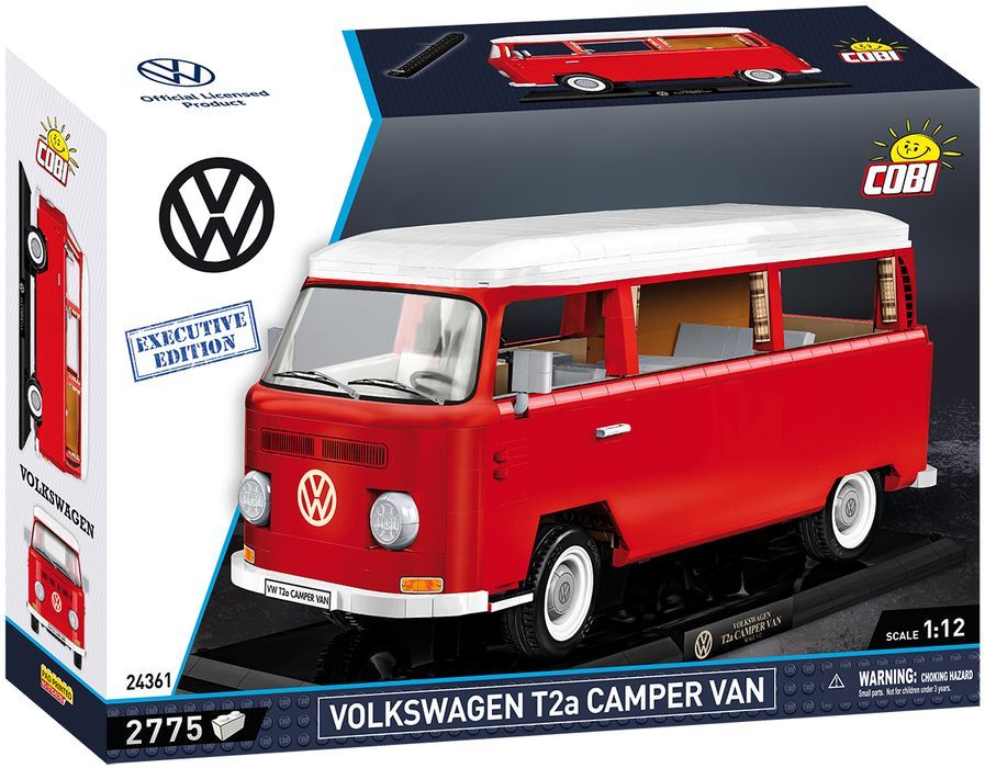 Klocki Cobi 24361 Samochód Volkswagen T2A Camper Van Executive 2775 El