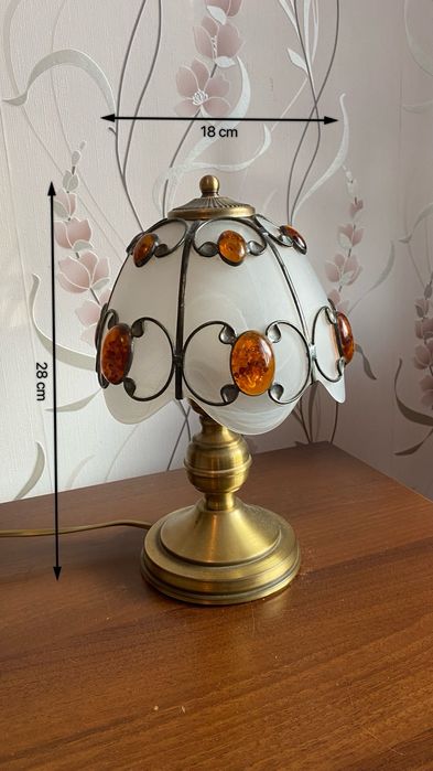 Lampy stojące nocne i wisząca komplet