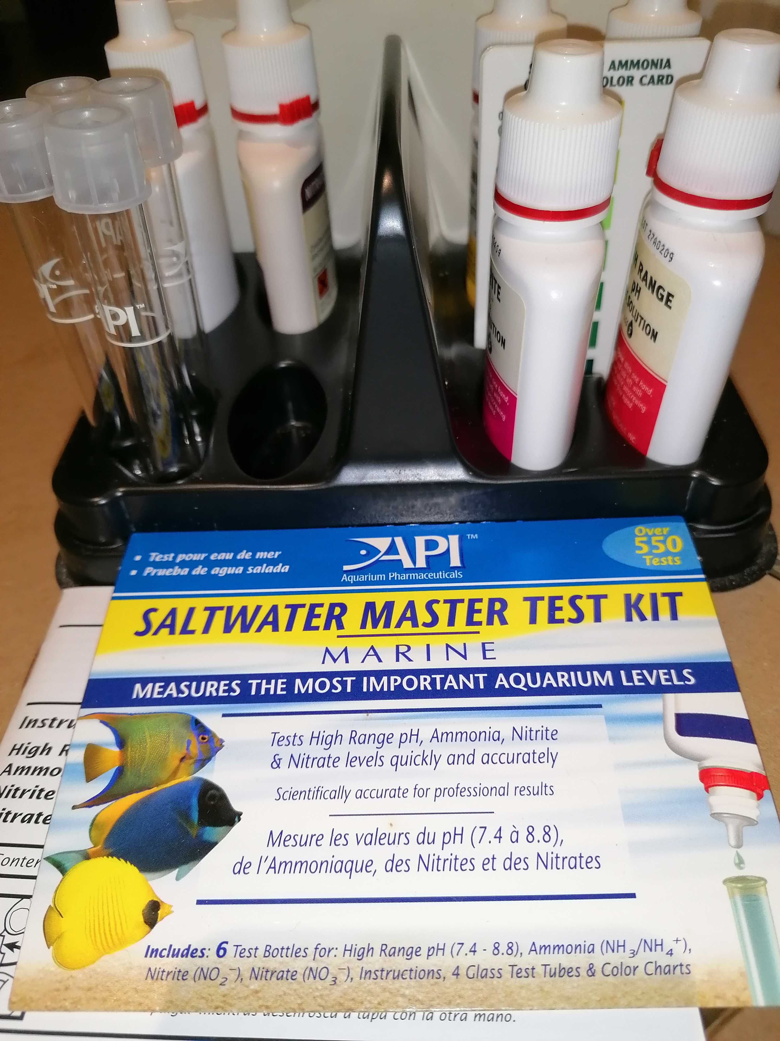 Acessórios para aquário, comida, teste, vitaminas, animais, peixe, sal