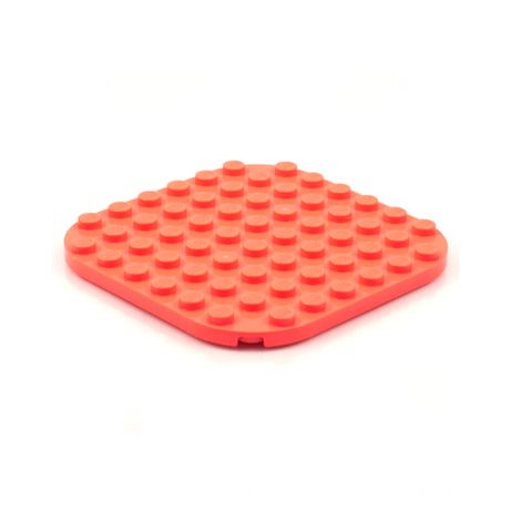 Klocki Lego Plate Round 8x8 with Rounded Corners 65140