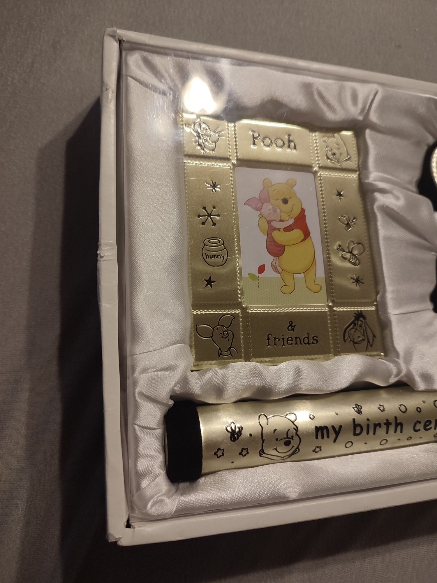 Nowy zestaw na prezent. Tylko spadła kokardka Disney baby