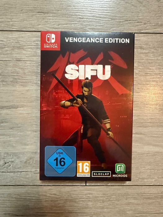 Sifu Vengeance Edition Steelbook Nintendo Switch NS