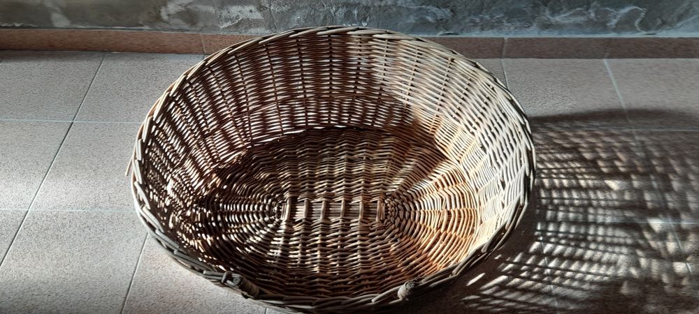 Cesta para cão em verga