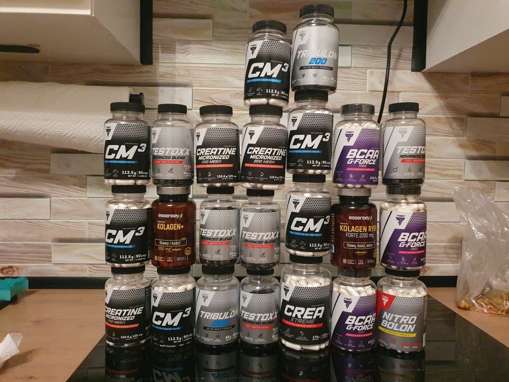 Trec kreatyna cm3 testosteron bcaa testoxx creatine