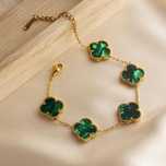 Pulseira inspirada no design Van Cleef & Arpels