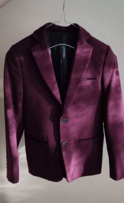 Бордовий шкільний піджак