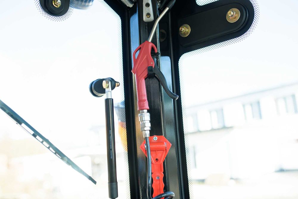 Мінітрактор Скаут 504 Кондиціонер Реверс Компресор Радіальні шини Крюк