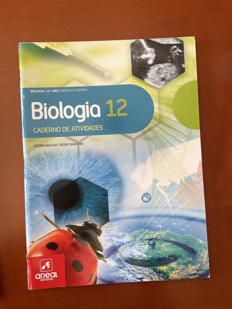 Livros Biologia 12 ano da areal editores