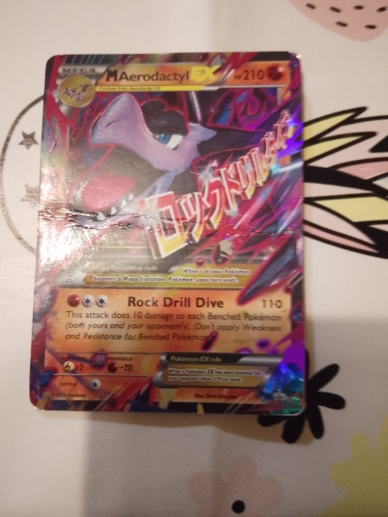 Cartas mega Evo.
