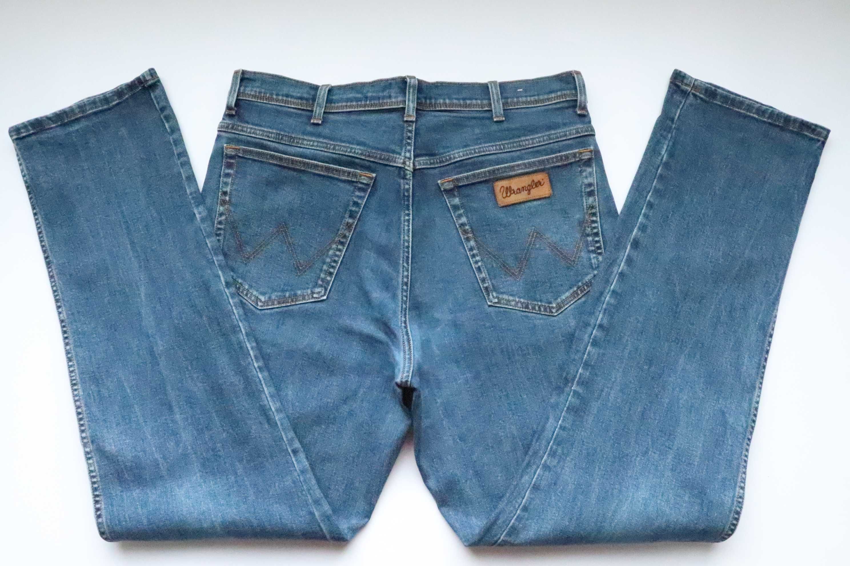 WRANGLER TEXAS W38 L36 regular spodnie męskie jeansy jak nowe
